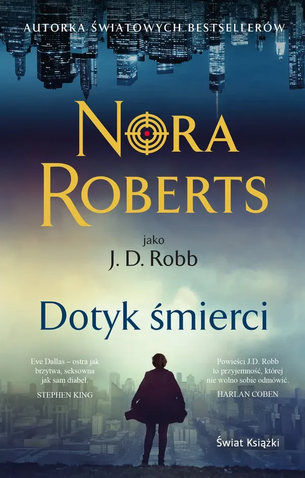 Okładka "Dotyku śmierci" Nory Roberts, J.D. Robb