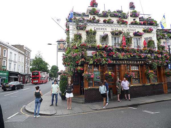 The Churchill Arms, Notting Hill.