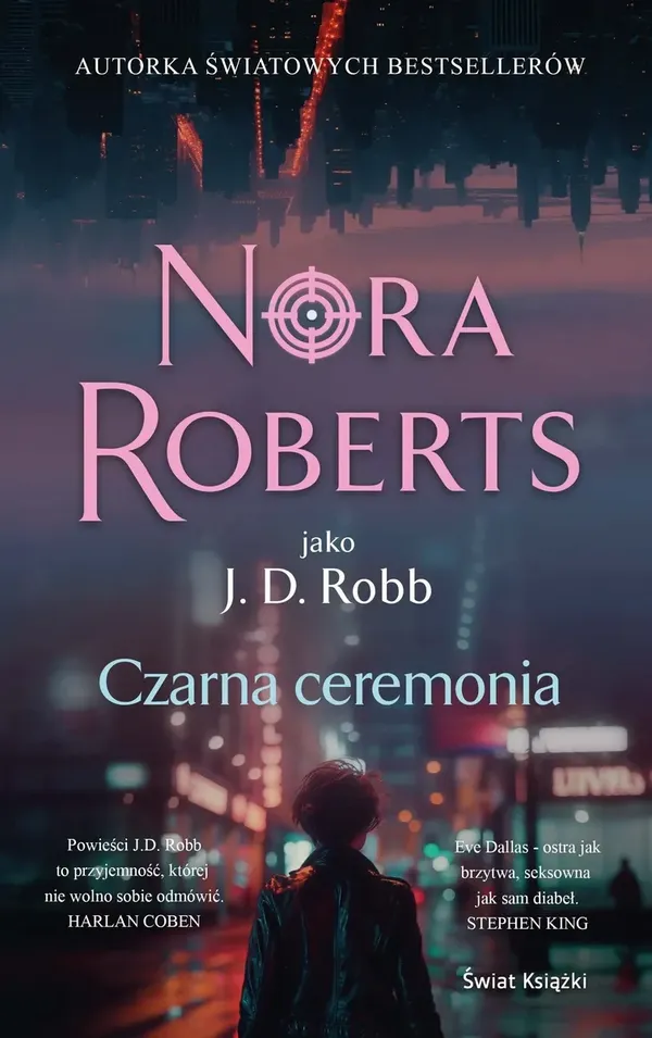 Okładka Czarnej ceremonii Nory Roberts/J.D. Robb