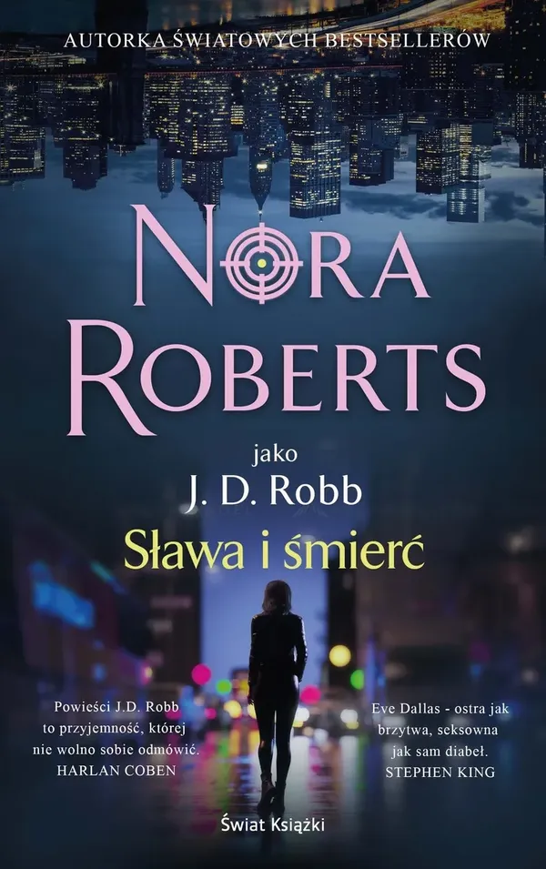 Okładka Sława i śmierć, Nora Roberts, J.D. Robb