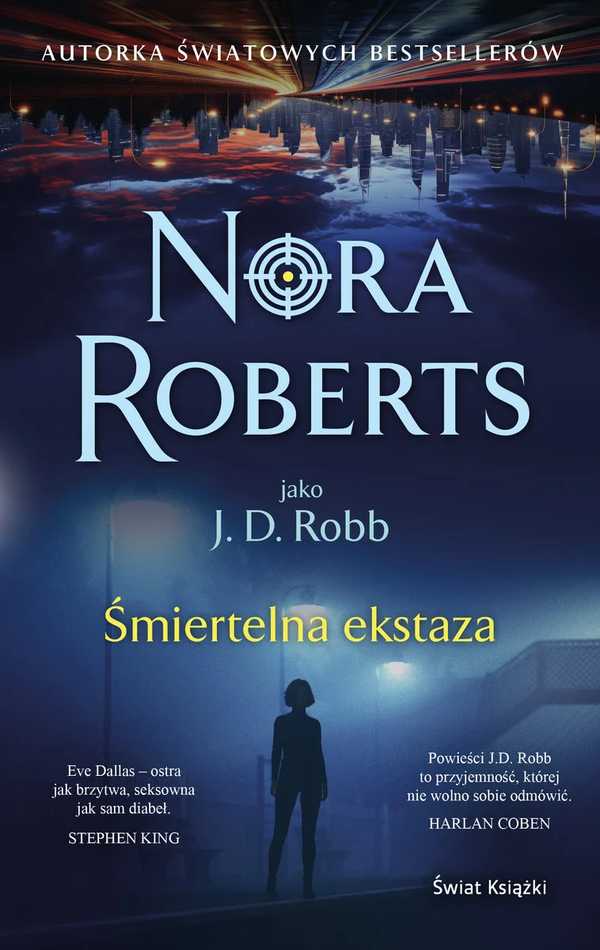 Okładka Śmiertelnej ekstazy Nory Roberts/J.D. Robb