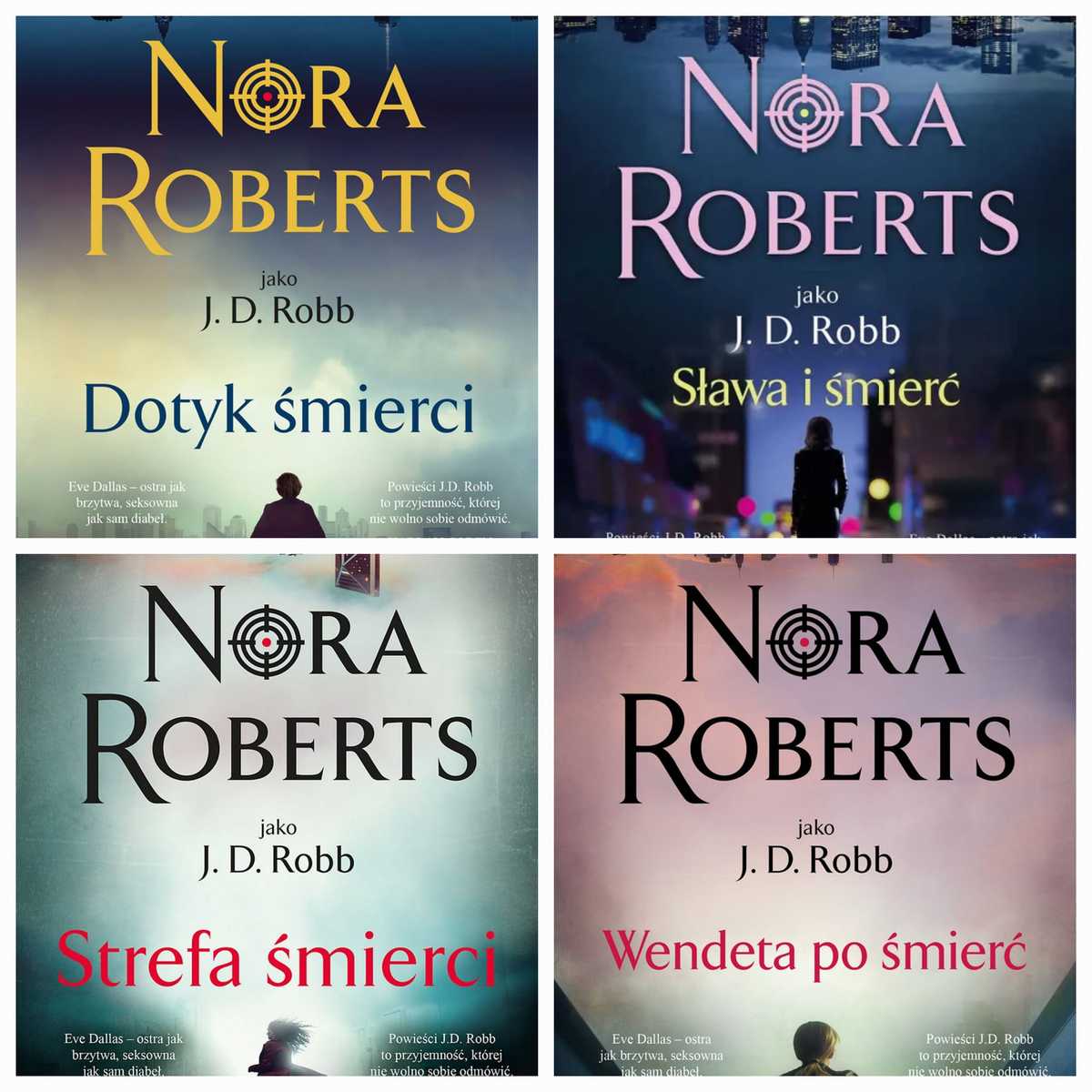 Seira "Oblicza śmierci", Nora Roberts/J.D. Robb