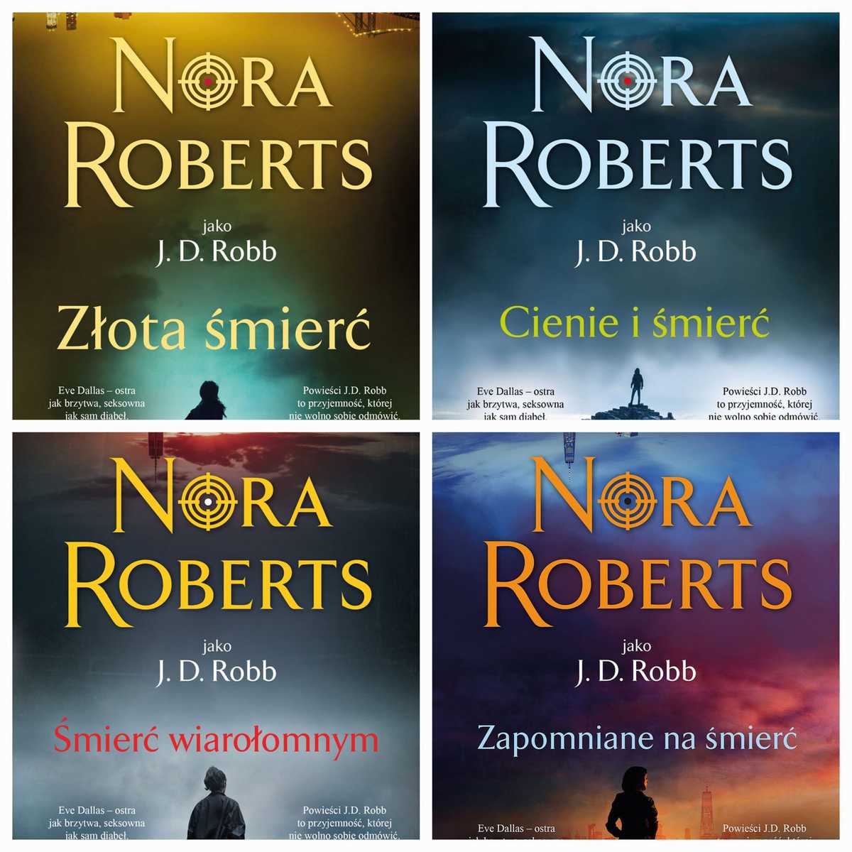 Seira "Oblicza śmierci", Nora Roberts/J.D. Robb